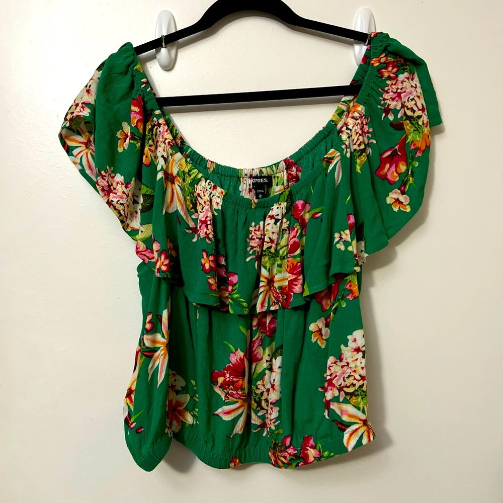 Express floral top